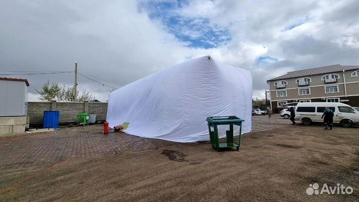 Надувная бескаркасная палатка