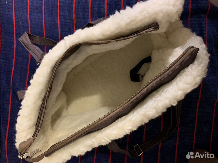 Сумка для маленькой собачки. Зима