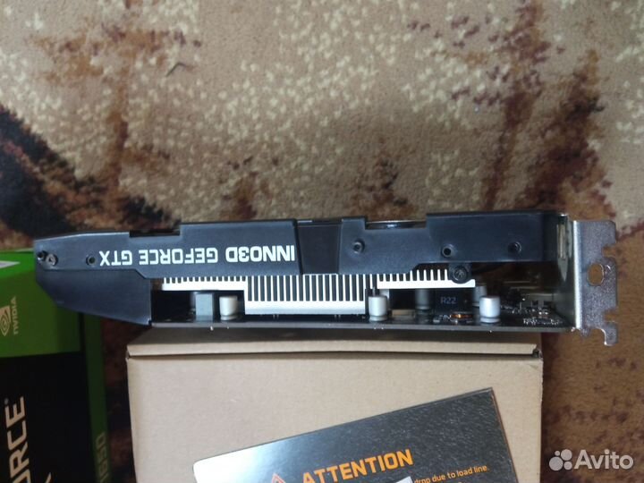 Мощная игровая Видеокарта gtx 1650 4gb