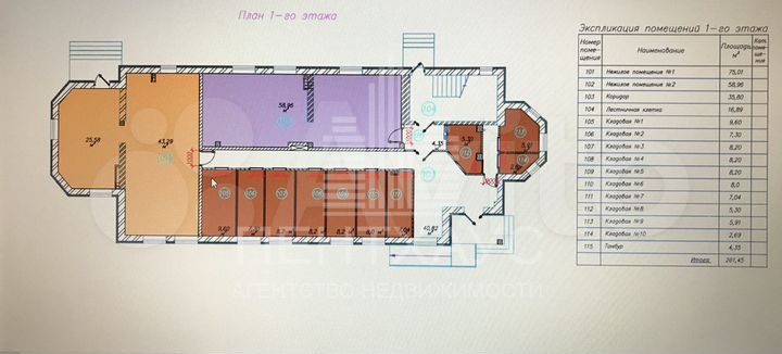 Продам помещение свободного назначения, 83.21 м²