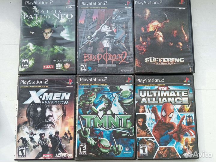 Sony playstation 2 игры