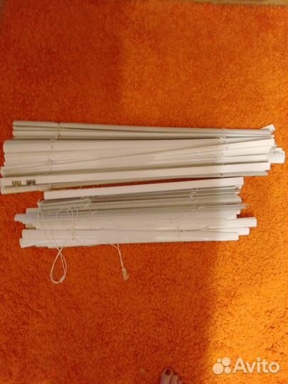 Жалюзи горизонтальные алюминиевые 2шт