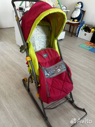 Коляска санки