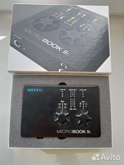 Motu microbook iic