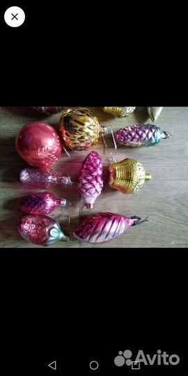 Елочная игрушка СССР