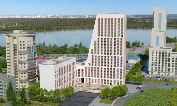 2-к. квартира, 50,5 м², 15/23 эт.
