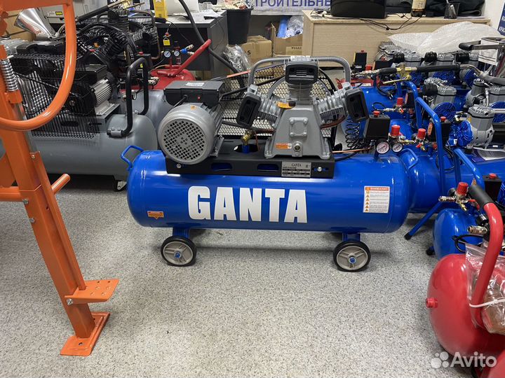 Компрессор воздушный Ganta AC700/100 220v
