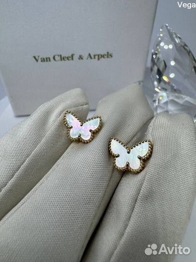 Серьги Van cleef