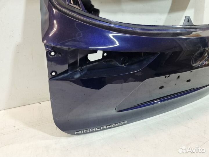 Крышка багажника Toyota Highlander 4 2019