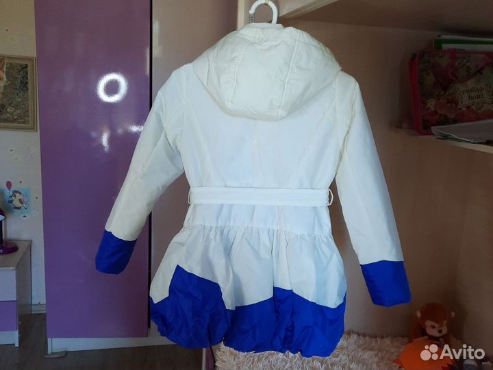 Куртка демисезонная для девочки 134