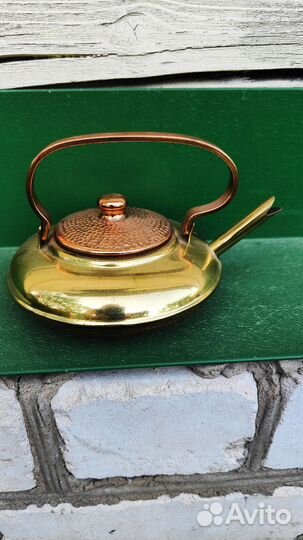 Заварочный чайник латунный
