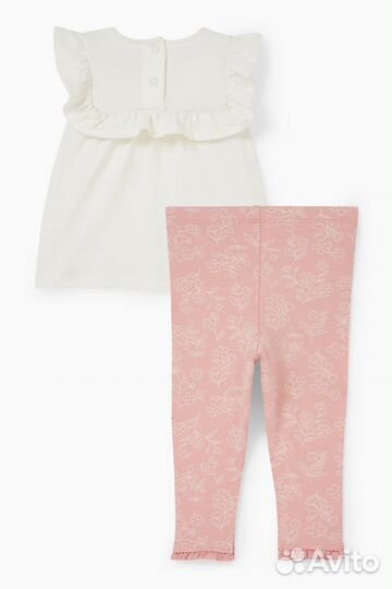 Летний комплект для девочки c&a 80