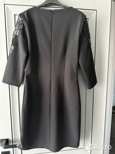 Новое Вечернее платье 44-46 кожаное