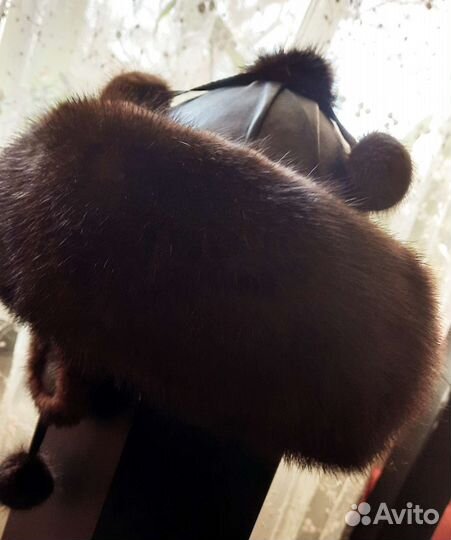 Шапка норковая женская