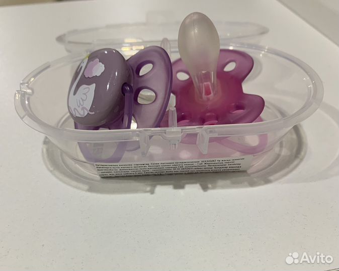 Пустышка Philips Avent ultra soft 6-18 месяцев