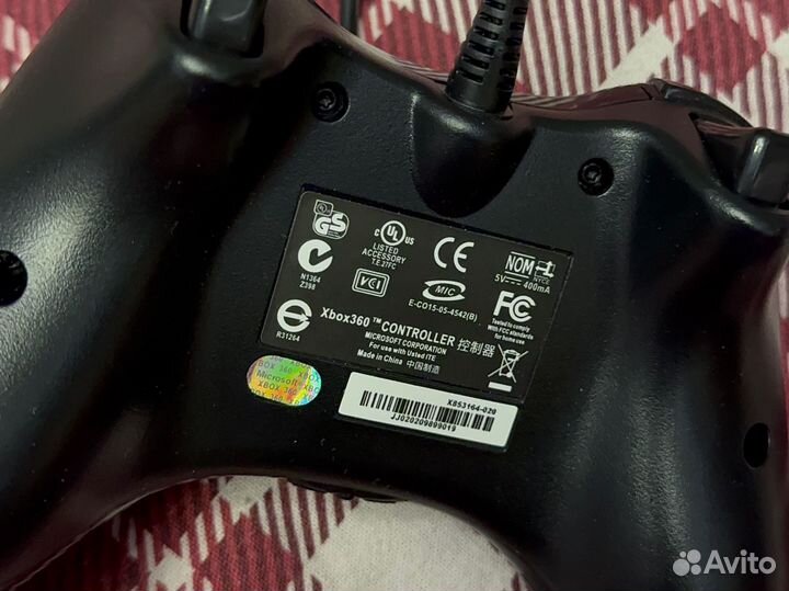 Джойстик Xbox 360 проводной