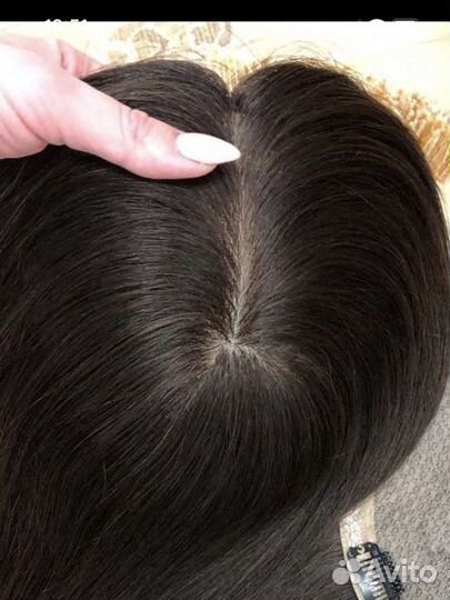Накладка из натуральных премиальных волос
