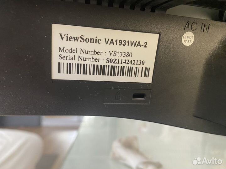 Монитор viewsonic