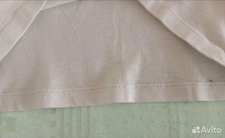 Лонгслив для девочки с рисунком 116 рост, б/у