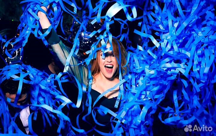 Бумажное шоу/бумажная дискотека/праздник/свадьба