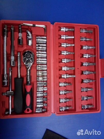 Набор торцевых инструментов 46pcs