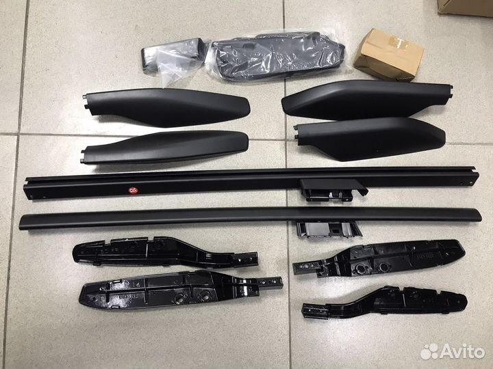 Рейлинги на крышу Toyota Land Cruiser Prado 120