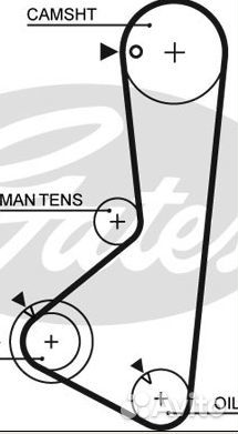Mitsubishi Галант 2,0 л galant E33 ремень грм