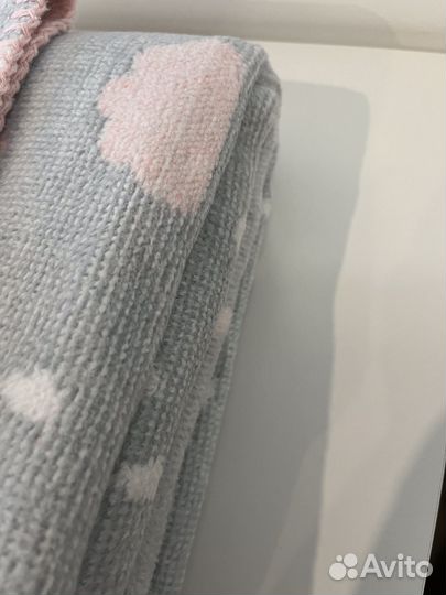 Детский плед одеяло 100на 120см