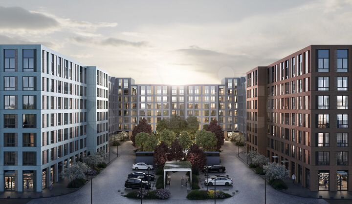 2-к. квартира, 60,4 м², 2/8 эт.