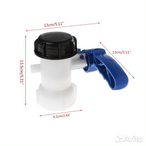 Кран для еврокуба