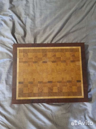 Торцевая дубовая разделочная доска