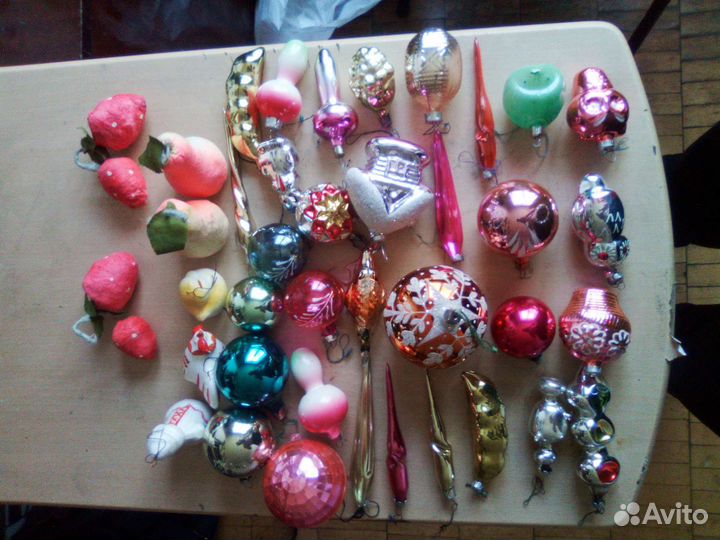 Елочные игрушки СССР