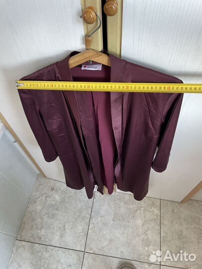 Халат женский атласный