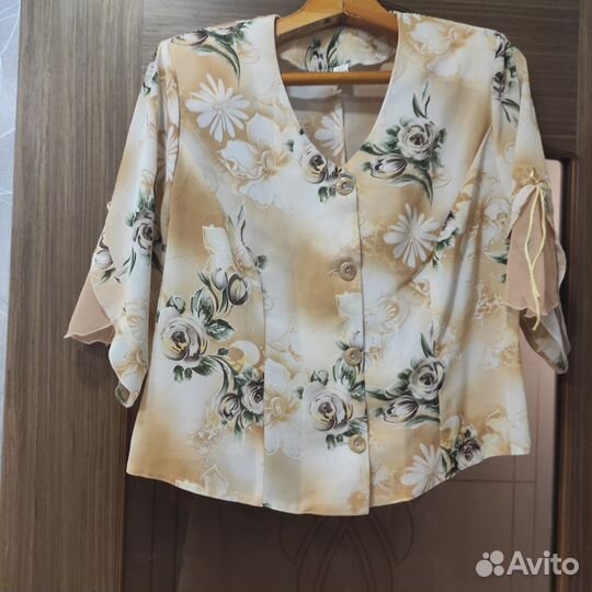 Летний женский костюм 58 размера