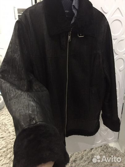 Дубленка натуральная Пилот/Авиатор 48