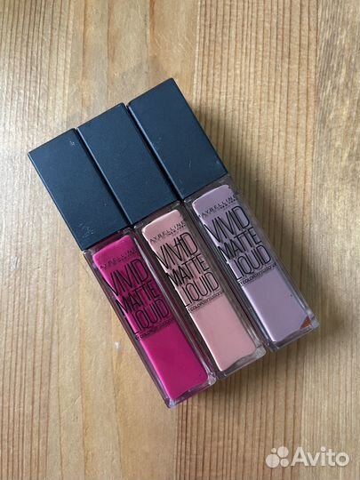 Матовая помада Maybelline лот
