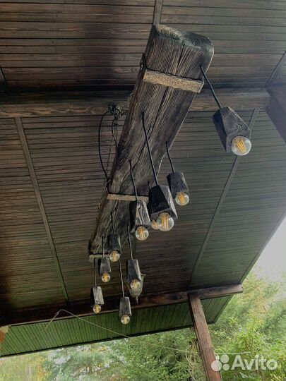 Люстра в стиле лофт