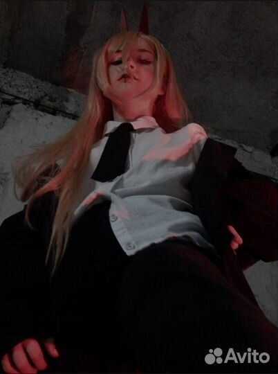 Парик для косплея персонажа Пауэр