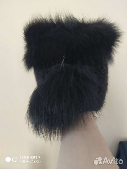 Шапка норковая женская