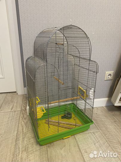 Клетка для попугая высокая