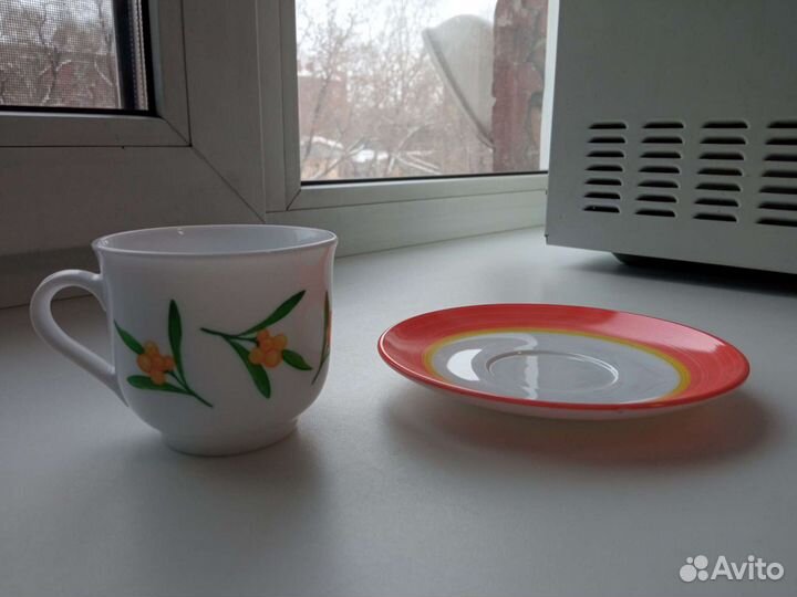 Набор подарочный чайный/кофейный. Мимоза