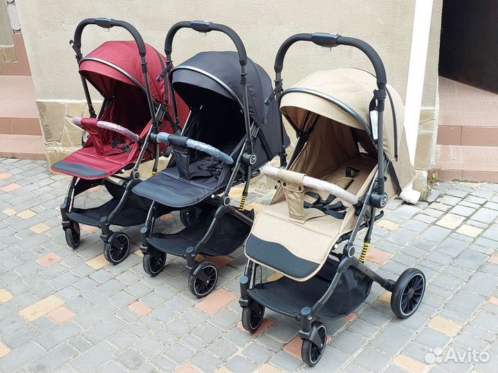 Коляска с перекидной ручкой (все цвета)