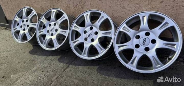 Оригинальные литые диски R16 на chery tiggo