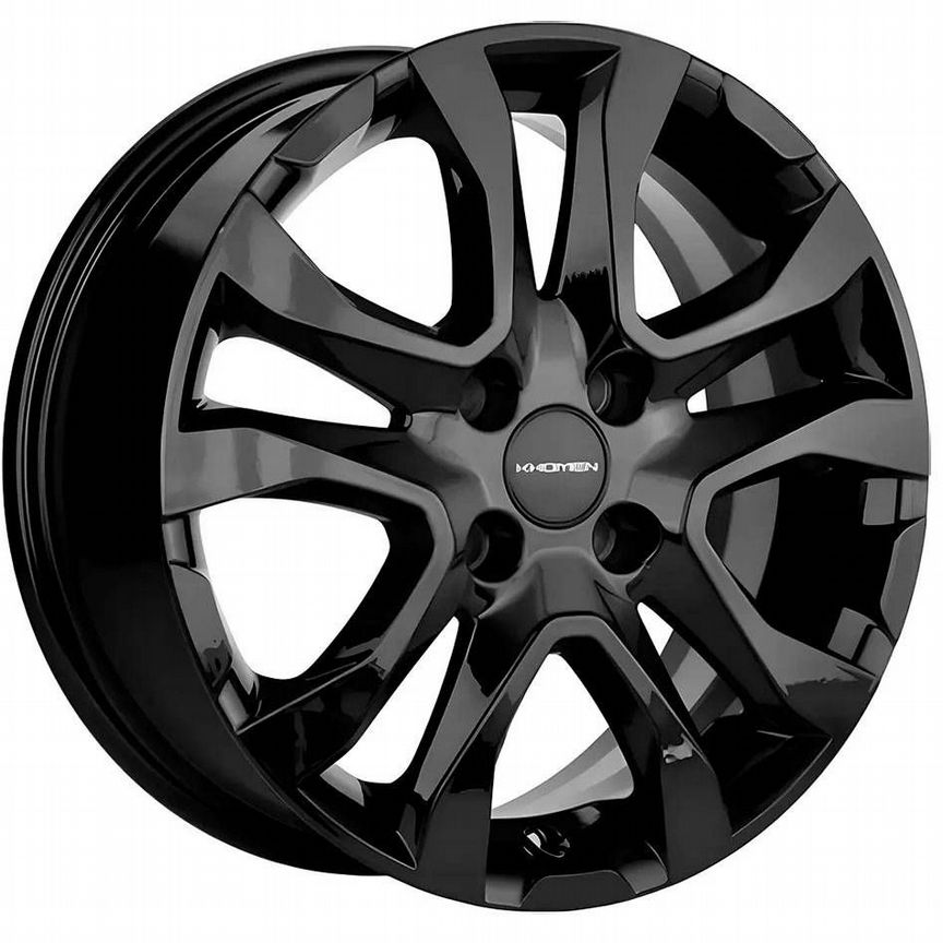 Диски Khomen KHW1503 6x15 4x100 ET50 D60.1 Black