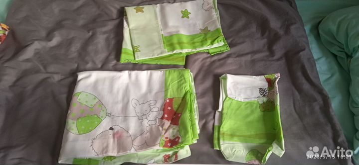 Детское постельное белье новое