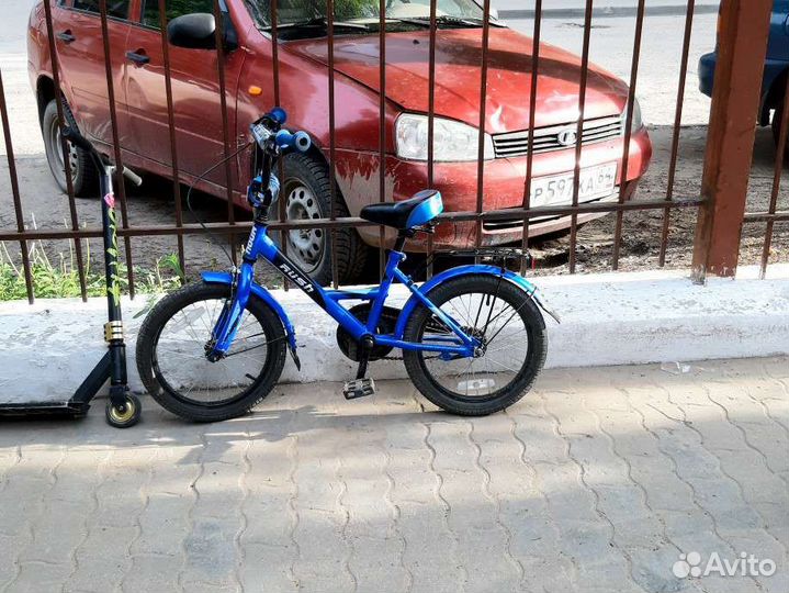 Детский велосипед бу14