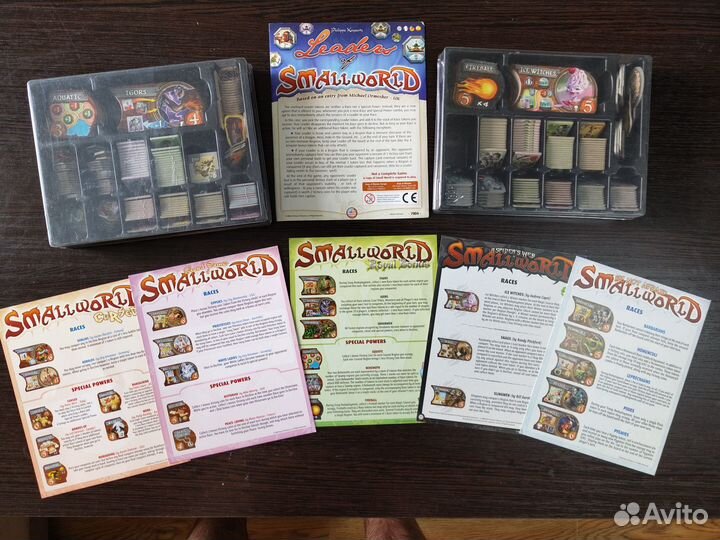 Маленький мир (SmallWorld) Дополнения