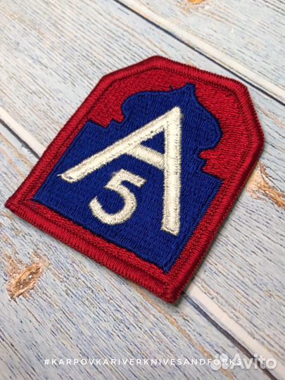 Нашивка 5th Army - 5-ая армия США
