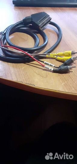 Кабель scart-4rca