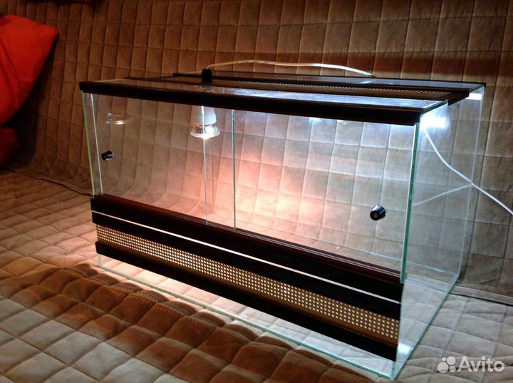 Террариумы с лампами накаливания и уф